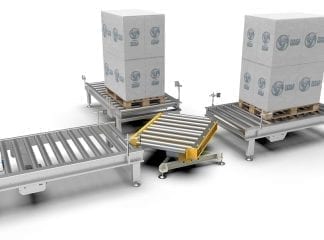 Transportör-maskin
